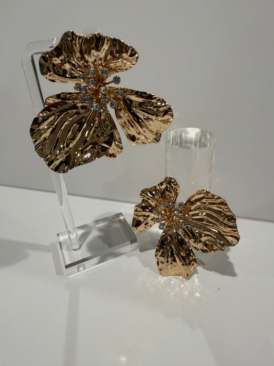 Bloom Earring - Gold